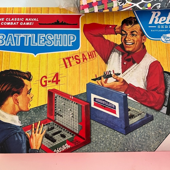 ⭐️NEW NWT NIB LOT CLASSIC RETRO VINTAGE STYLE TOYS GAMES BATTLESHIP PLAY-DOH - Picture 6 of 13